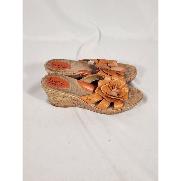 B.O.C. Womens Flower Sandal Comfort Boho Fairycore US/9 - Picture 2 of 9